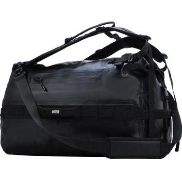 Imagem de Mochila MIER Large Waterproof Rolltop 80L preta
