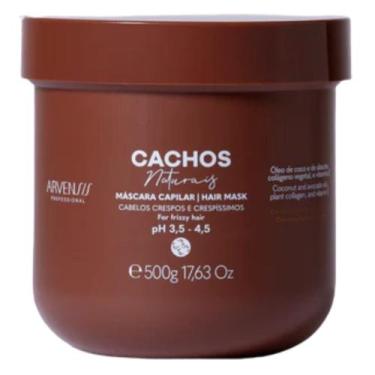 Imagem de Mascara Capilar Cachos Naturais Arvensis 2x1 Hidratação Finalização De