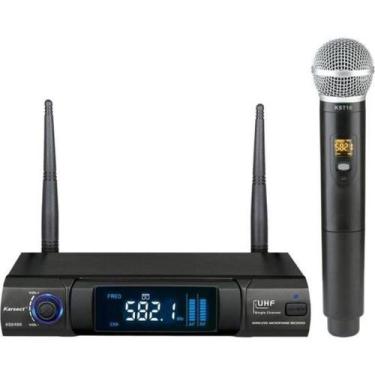 Imagem de Microfone Sem Fio Karsect Ks248sm Single Preto