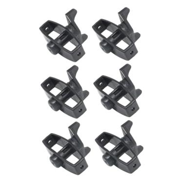 Imagem de Kuntesetty Tensionador de Cerca Elétrica, Ferramenta para Cerca, Tensionador de Fita Portátil, Reutilizável E Versátil, Tensionador de Arame para, Preto 6 Peças, Tamanho real