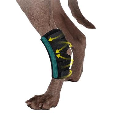 Imagem de Snugrance Suportes de perna de cachorro para perna traseira e tornozelo, com suportes estabilizadores, para ACL CCL e estabilidade do quadril, reduzindo lesões e proteção contra entorses ajuda na