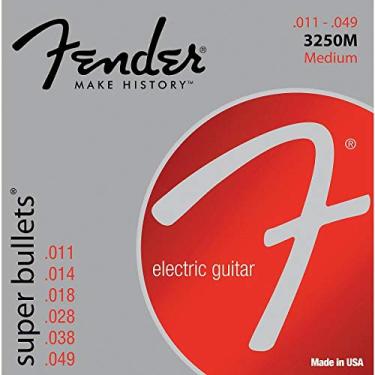 Imagem de Super Bullet® Strings, Nickel Plated Steel, Bullet End, 3250M Gauges .011-.049, (6)