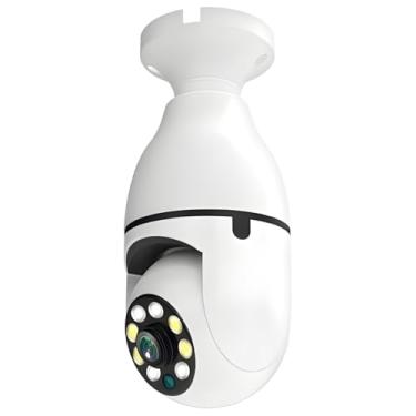 Imagem de Câmera Lâmpada Wi-Fi Full HD com Visão Noturna e Alarme 360° com Detecção de Movimento