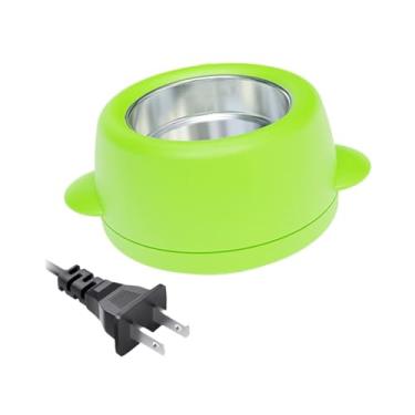 Imagem de Colaxi Panela de cola quente elétrica para palitos e pellets base antiderrapante frigideira de cola quente 30W para artesanato de projetos florais de seda bonecas