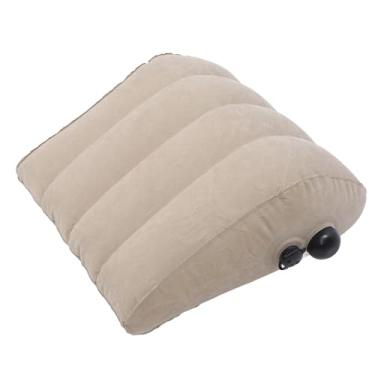 Imagem de AUNMAS Travesseiros de Cunha Infláveis, Travesseiro de Cunha de Perna Com Saco de Armazenamento para Viagem, Acampamento, Perna Lombar, Costas, Pvc, Reunindo à Prova de Vazamento,