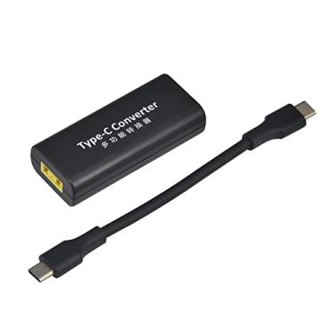 Imagem de Conversor de carregador USB-C de 4 polegadas e transformador de conector transmissor para Thinkpad