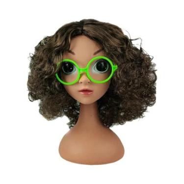 Imagem de Peruca De Cosplay De Princesa Para Meninas Rapunzel Elsa Anna Jasmine 