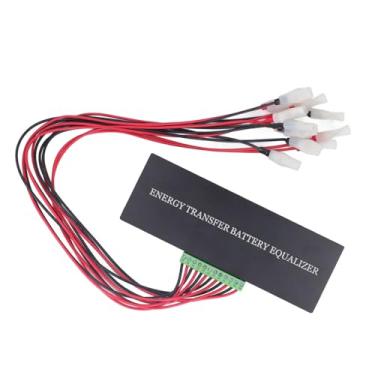 Imagem de Cryfokt Equalizador de Bateria Leve e Compacto, Balanceador de Bateria de 72 V Com Chicote para Barco Automotivo, Caminhão, RV