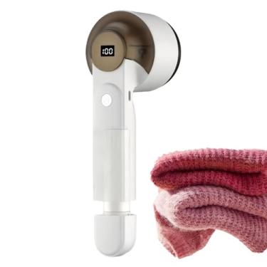 Imagem de Removedor elétrico de fiapos – limpeza de alta velocidade recarregável, removedor de fiapos, para roupas, roupas, sofá, cobertor, móveis, cama, casa, apartamento, dormitório, escritório, viagens