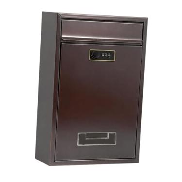 Imagem de Kuntesetty Caixa de Correio com Fechadura para Montagem Na Parede, para Porta de Entrada Externa.