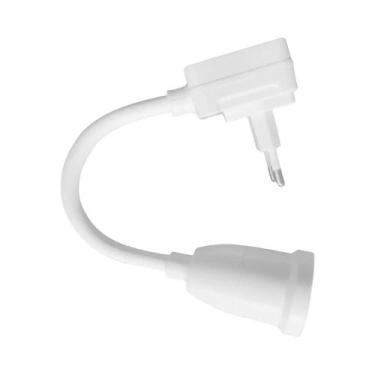 Imagem de Suporte De Lâmpada Rotativo E27 Com Interruptor, Base Para Lâmpada De 