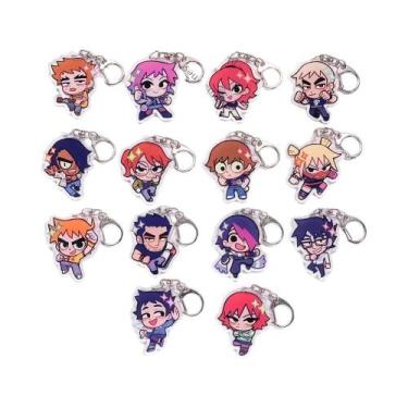 Imagem de Chaveiro Acrílico Da Série Scott Pilgrim, Charmoso E Clássico, Pingent
