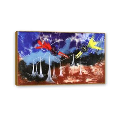 Imagem de Zeichn8u Remedios Varo Paintings Gruta mágica II Remedios Varo Pôster de parede Surrealismo Arte em tela para sala de estar escritório decoração de parede presente pronto para pendurar 35x55 cm