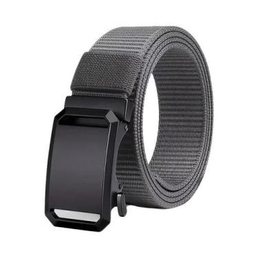 Imagem de Cinto Tático Masculino Para Trabalho Ao Ar Livre Com Fivela Metálica A