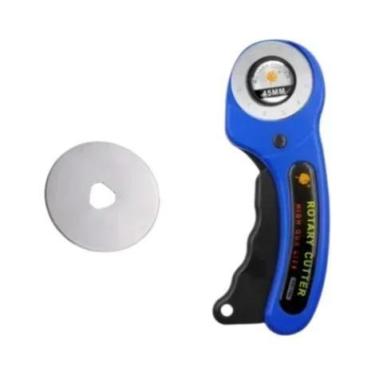 Imagem de Kit De Cortador Rotativo De Costura De 45mm Com Base De Corte, Régua E