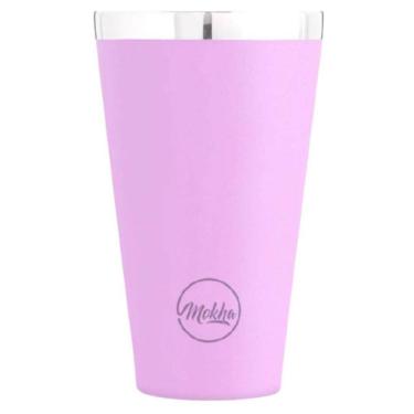 Imagem de Copo Térmico Magic Beer Rosa 473Ml - Mokha