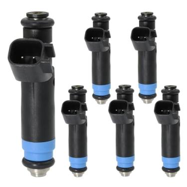 Imagem de Conjunto de 6 injetores de combustível | Compatível com Ford Freestar Taurus 2004 2005 2006 Mercury Monterey Sable 2001-2005 3.0L 3.9L 4.2L V6| Substitui FJ957 1F1Z9F593DA 6F1Z9F593A