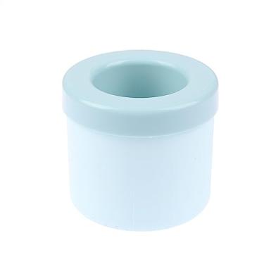 Imagem de Party 1 forma de balde de gelo de silicone bandeja cubo congelamento rápido design criativo bebidas congeladas uísque refrigerado cerveja banheira (azul)
