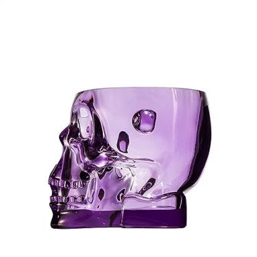 Imagem de Balde de gelo balde de gelo balde de gelo acrílico plástico casa pequeno balde vinho cerveja champanhe balde de gelo KTV balde de gelo pequeno recipiente de gelo (roxo)