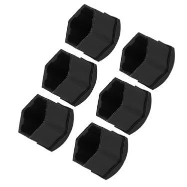 Imagem de Cosiki Tampa da Porca da Roda do Carro 21 Mm Tampas Anti-roubo para Proteção do Parafuso Cubo, Capa de Aro à Prova de Poeira para Automóveis, 20 Unidades de Nylon PA66 Preto Cinza Vermelho Amarelo