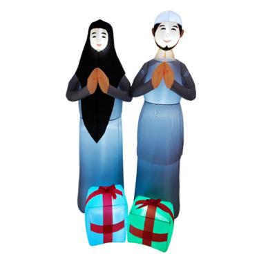 Imagem de Lilihuimaoyi Decoração Inflável para O Ramadã, para Casa, 1,80m, para Festas E Jardins, Decoração Islâmica para O Eid.