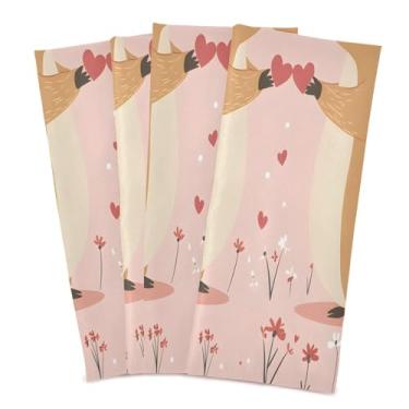 Imagem de xigua Conjunto de 6 panos de prato de cozinha capivaras fofos, macios e altamente absorventes de secagem rápida para limpeza de pratos e limpeza manual, 71 x 45 cm