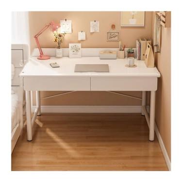 Imagem de CFGH6FDF Mesa de PC para casa meninas quarto mesa estudantes casa desktop escritório aluguel simples casa bancada de trabalho escritório (120 * 50 * 75 cm)