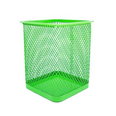 Imagem de Porta caneta metal quadrado sortido Rio Tijucas, Verde Claro