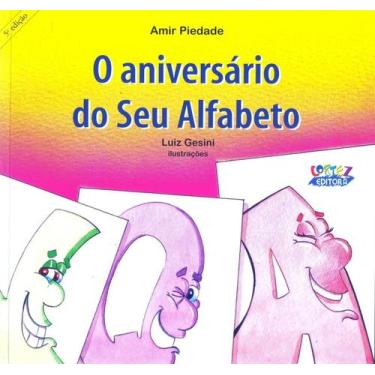Imagem de Livro - O aniversário do Seu Alfabeto