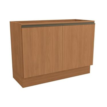 Imagem de Gabinete De Cozinha Modulado Balcão Maxxi G745 Com 2 Portas Sem tampo 120cm Canela - Kappesberg