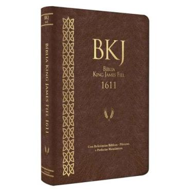 Imagem de Biblia king james fiel 1611 - standard - marrom - bv books - BV FILMS 