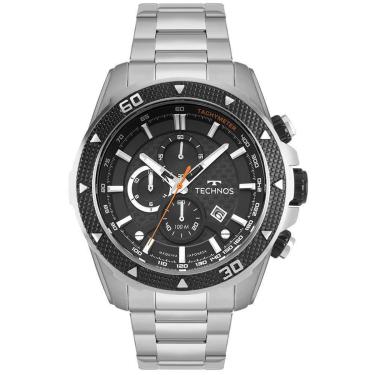 Imagem de Relógio Technos Masculino Ts Carbon Prata - OS1ACB/1P-Masculino