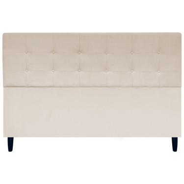 Imagem de Cabeceira Cama Ivy King Ivy 195 Cm Suede Bege, Suede