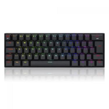 Imagem de Teclado Mecânico Gamer Redragon Draconic Pro, RGB, Switch Brown, ABNT