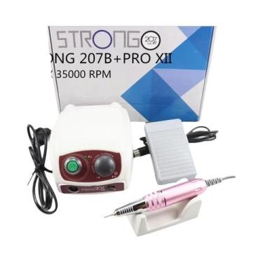 Imagem de Máquina De Fresar Elétrica Para Unhas 210/207B 65W Para Manicure E Ped