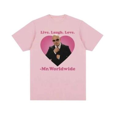 Imagem de Camiseta Gráfica Grande Unissex Para Mulheres Com Estampa De Pitbull, 