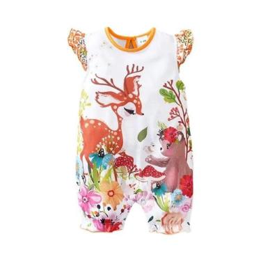 Imagem de Macacão Para Bebês Recém-nascidos Com Estampa De Desenho Animado De El