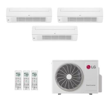 Imagem de Ar-Condicionado Multi Split Inverter LG 30.000 (2x Evap Cassete 1 Via 7.000 + 1x Evap Cassete 1 Via 24.000) Só Frio 220V