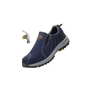 Imagem de Botas De Segurança Masculinas Com Biqueira De Aço Antiperfuração Para 