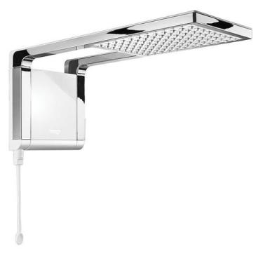 Imagem de Chuveiro Lorenzetti Acqua Storm Ultra Branco e Cromado 220V 6800W