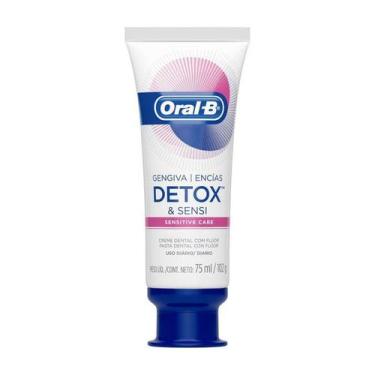 Imagem de Creme Dental Oral-B Gengiva Detox Sensitive Care 102g