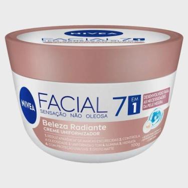 Imagem de Creme Nivea Facial 7 em 1 Uniformizador para Pele Negra 100g