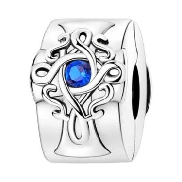 Imagem de Berloques De Prata 925 Olho Do Diabo Femininos Para Pulseiras Qikaola 