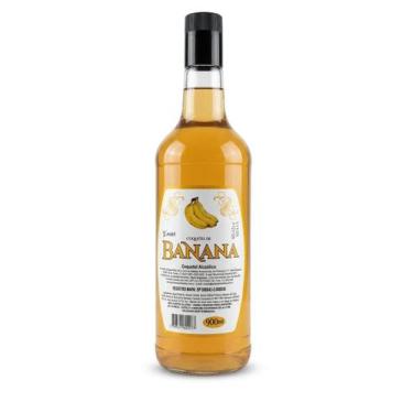 Imagem de Bebida Alcóolica Mista Coquetel de Banana V Max 900ml