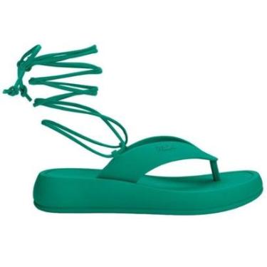 Imagem de Sandália Melissa Sun Resort Verde Feminina-Feminino