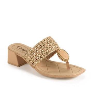 Imagem de Tamanco Campesí de Salto Bloco Feminina CE154-Feminino