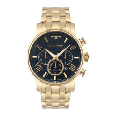 Imagem de Relógio Technos Masculino Ref: Js25bdb/1a Cronógrafo Dourado
