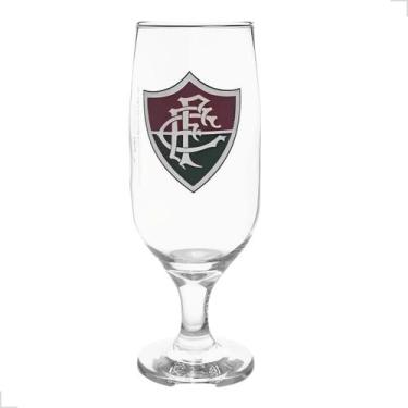Imagem de Taça Copo de Time Fluminense Cerveja Chopp 300ml Licenciado Oficial - 