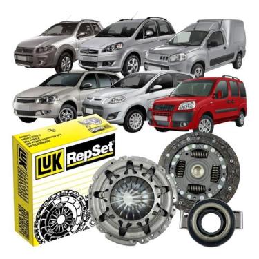 Imagem de Kit Embreagem Com Rolamento Fiat Punto Doblô Uno Fiorino Siena Palio I