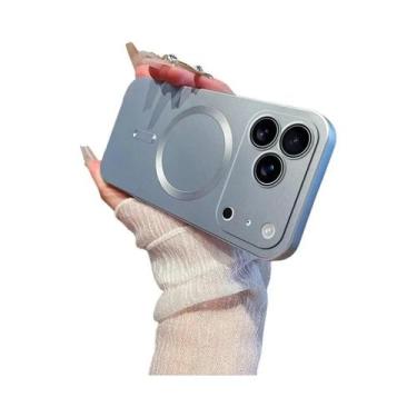 Imagem de Capa De Silicone Macia Com Efeito Metálico Para Apple iPhone 17 16 15 